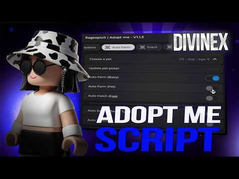 Adopt Me Script | Roblox x Adopt Me Scripts [Menu] | Trade Scam, Auto Farm, Visual Pet & More