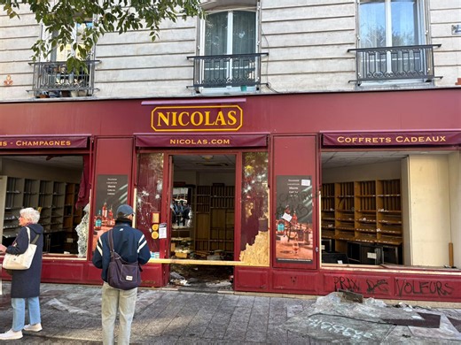 They'd taken everything: Paris business owners take stock as authorities announce curfew