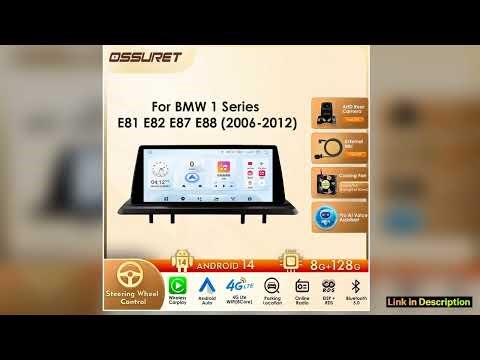 1025 Smart Car Systems for BMW 1 Series 0612 E81 E82 E87 E88 Without Screen with Support Wireless C