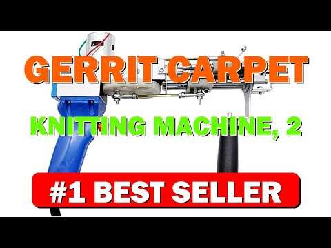 GeRRiT Carpet Knitting Machine, 2 in 1 Dual-Use Rug Tufting Gun, 12-24 - B0CXDVRKT6