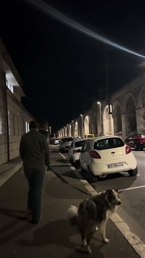 Walking Along the Viaduct at Night — Tarascon, Provence — 9 September 2026