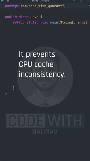 Why Volatile Exists in Java, Memory Visibility Explained Simply