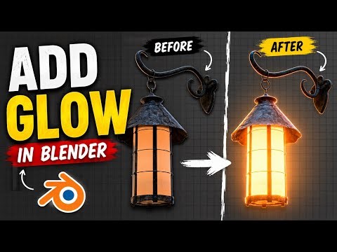 Add Cinematic Bloom & Glare in Blender (Easy Tutorial)
