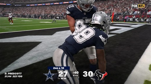 Dak Prescott finds CeeDee Lamb for late 12-yard TD to seal Cowboys’ win over Texans | NFL Highlights