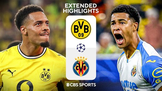 Dortmund vs. Villarreal: Extended Highlights | UCL League Phase MD 1 | CBS Sports Golazo