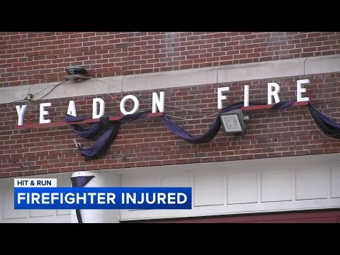 Firefighter injured in Delaware County hit-and-run