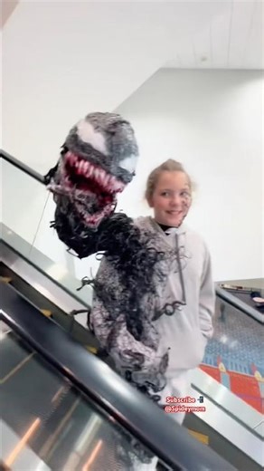 Crazy Real Life Venom 😱 | #marvel #spiderman #venom