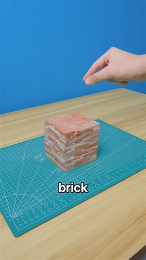 A Real Life #minecraft Brick Block?! 🧱