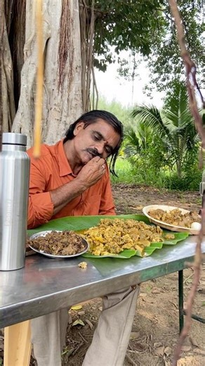 Full Mutton Thali Under Banyan Tree Dhurandhar Style😅🔥