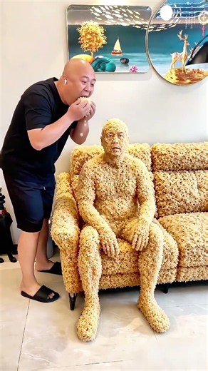 Trapped in a Fried Rice Sofa #Don't take special effects seriously #Mobile special effects