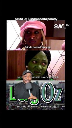 SNL UK really made a 2000s Nollywood parody titled Nigerian Wicked starring Cynthia and &