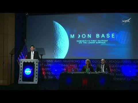 NASA unveils first 3 Moon Base missions