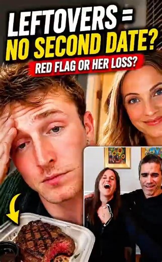 She got "THE ICK" over Leftovers?! 🥩🚩 #datingfails #datingredflags #counterpointcouple #shorts