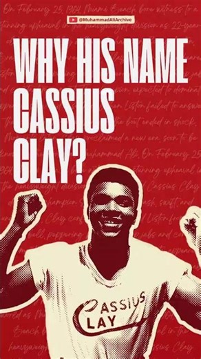 18 y.o Muhammad Ali Explains Why He Was Born Cassius Clay