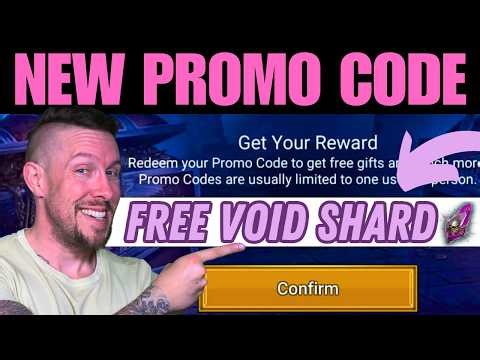 New PROMO CODE: FREE VOID SHARD for EVERYONE!