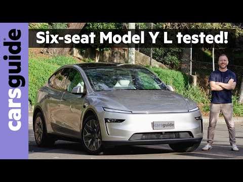 Tesla Model Y L 2026 review Australia: Six-seat electric car changes family SUV game!