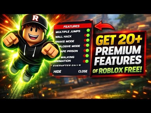 Roblox Mod APK Features Tutorial (Fly, Glow, Jumps, wallhack, robux Guide)