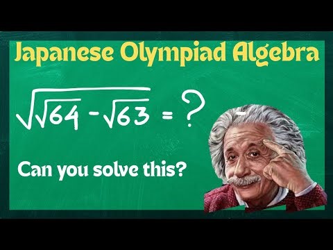 Japanese Olympiad| Hardest Algebra Olympiad Math Problem| Most Students Failed| Can you solve this?
