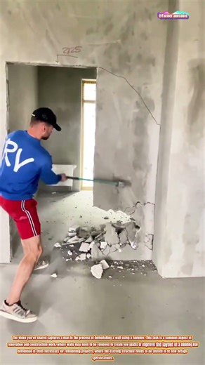 The Demolition Process: Taking Down a Wall