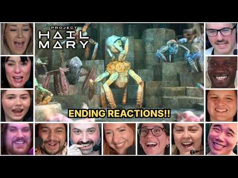 Reactors Reacting To Project Hail Mary Ending | Project Hail Mary Movie Reaction Mashup