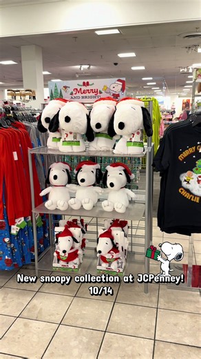 New Snoopy collection at JCPenney — 10/14 release