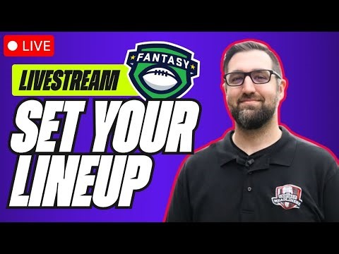 🚨LIVE START/SIT Fantasy Football Advice for NFL Week 17 - Helping Set Your FANTASY FOOTBALL LINEUPS