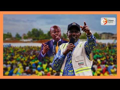 Ruto and Gachagua trade barbs in escalating war of words