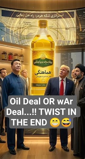 Political Comedy Satire - Geopolitics Ruined By A Bottle Of Oil 😂 #politicalcomedy #shorts #funny