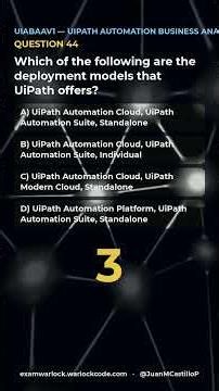 UiPath UiABAAv1 — UiPath deployment models: Do you know them all? #Shorts