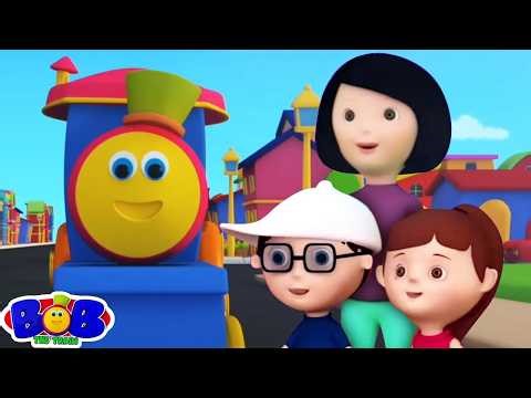 Non Stop Nursery Rhymes & Kids Songs with Bob the Train