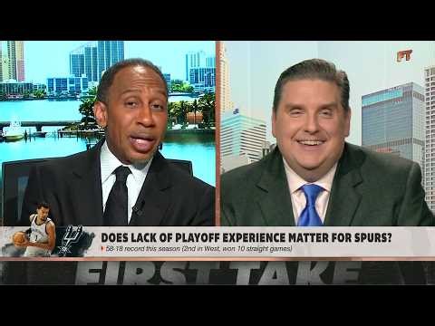 Stephen A. CALLS OUT Windy over his take on Wemby & the Spurs 🗣️ | First Take