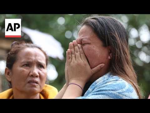Relatives question rescue operation after Philippines landfill avalanche