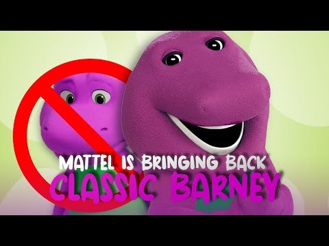 MATTEL IS BRINGING BACK CLASSIC BARNEY