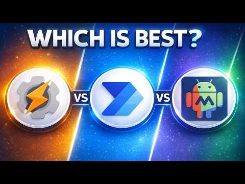 Tasker vs Automate vs MacroDroid: Ultimate Android Automation Comparison 2026