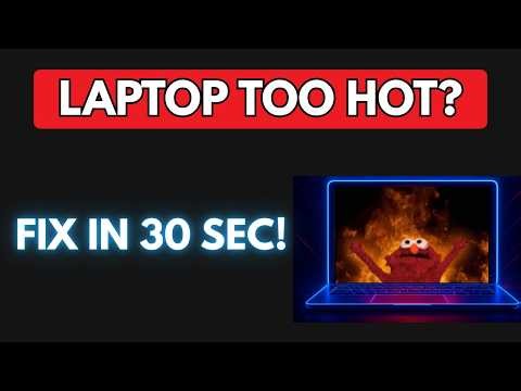Fix Laptop Overheating in 30 Seconds (Instant Cooling Trick!)