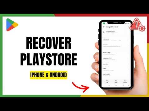Missing Play Store? Recover it in seconds