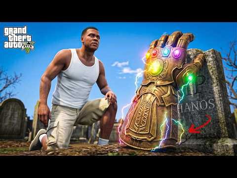 Franklin Restoring An Abandoned Thanos Infinity Gauntlet in GTA 5 ! (GTA 5 mods)