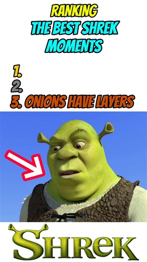 Ranking the BEST Shrek Moments 😂 #shrek #shrekmemes #ranking #shrek5 #ranked #fyp