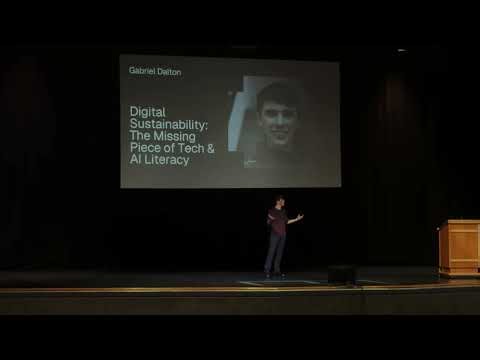 The Missing Piece of AI & Tech Literacy | Gabriel Dalton | TEDxEcole Mission Secondary