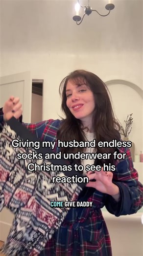 Santa Delivers Endless Socks and Underwear for Christmas