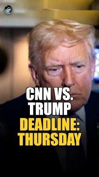 CNN gives Trump's White House until Thursday over Air Force One, or it goes back to court #Shorts