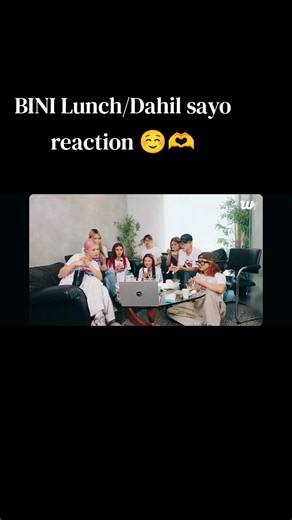 BINI Weverse Live Today: Lunch/Dahil Sayo Reaction