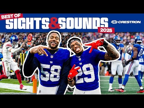 🗣️ Sights & Sounds: Best of the 2025 Season | New York Giants