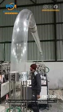 Automatic Paper Cup Counting System PMT - 900 | High-speed Counting Machine | PEPMECH TECHNOLOGIES