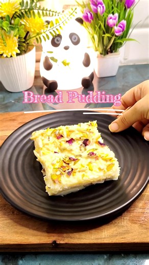Bread Pudding Recipe | Easy Bread Dessert😋💗 | #BreadPudding #BreadDessert #EasyDessert