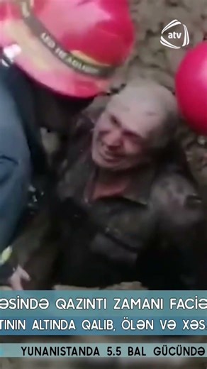 Qaradağda qazıntı işləri zamanı faciə: Bir nəfər həyatını itirib