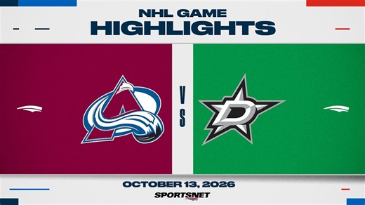 NHL Highlights | Avalanche vs. Stars - October 13, 2026