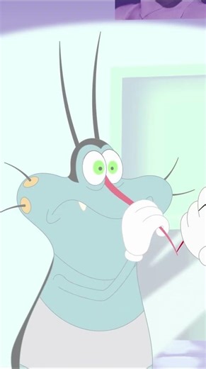 Oggy Turns into a Cockroach! #Shorts #oggy | Cartoons for kids