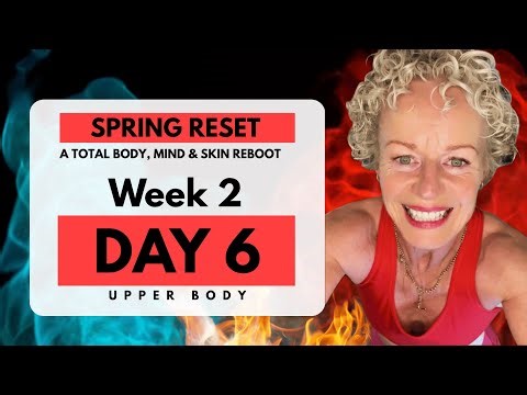 Spring Reset Day 6 | Upper Body Dumbbell Workout | Strength, Arms & Core