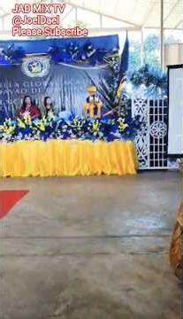 WELCOME ADDRESS SPEECH FRANCINE LOICE GRADUATION CEREMONY SENIOR KINDERGARTEN @JoelDael#proud